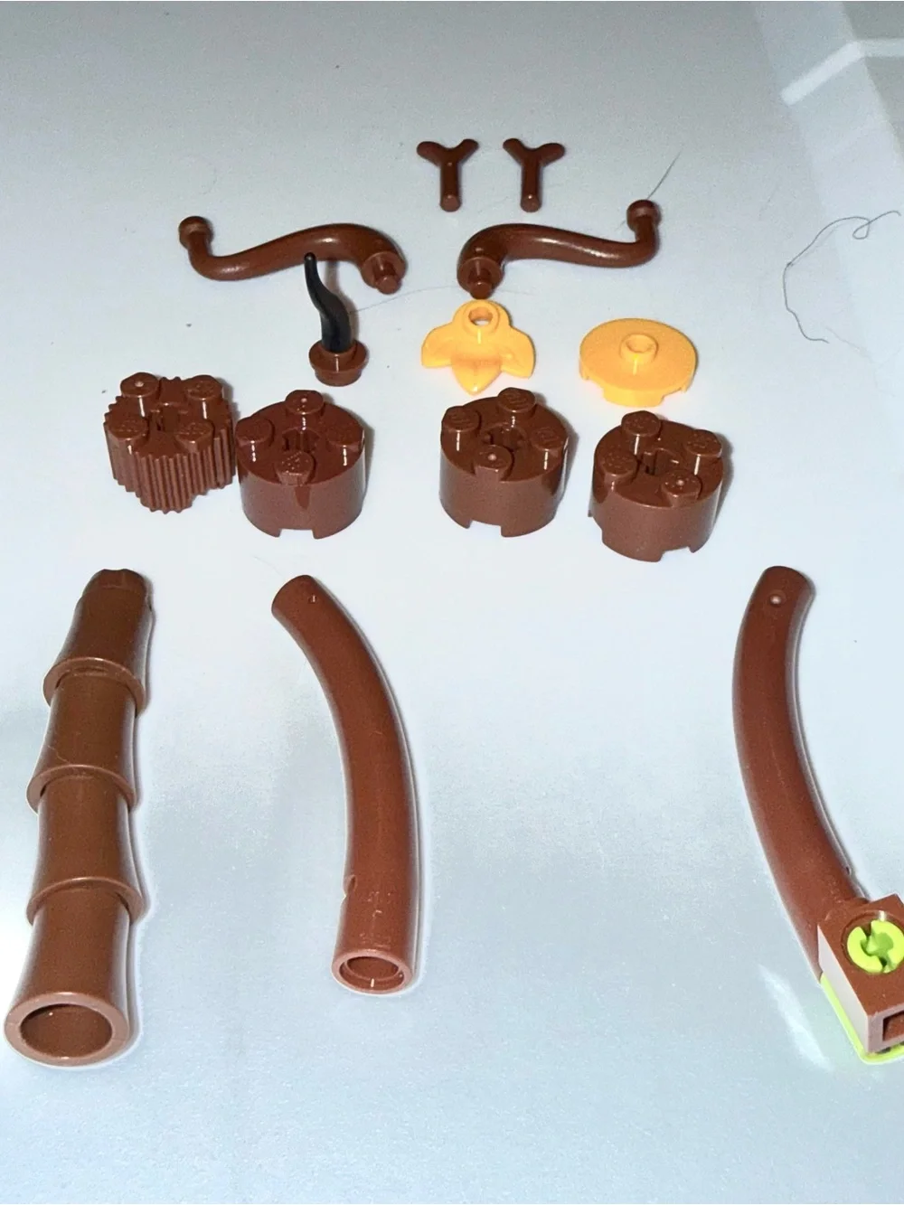 LEGO tree parts pieces vines plants twigs lot